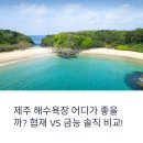 금능초등학교 | 제주 해수욕장 어디가 좋을까? 협재 VS 금능 솔직 비교!