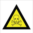 산업안전보건 표지- 독극물경고 이미지