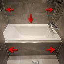 두산한솔2차아파트경로당 | 인천 연수구 아파트 화장실 욕실 욕조 무몰딩 타일 걸레받이 실리콘 부분 재시공한 이유와 비용