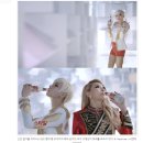 신예 아이스 은미, 과거 광고 속 2NE1 씨엘과 랩배틀 이미지