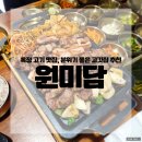 원미담 | 아이와 함께가기 좋은 고깃집 옥정 고기 맛집 : 원미담 솔직후기