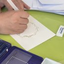 색연필 붓펜 그림 손글씨 | 진주 학부모 동아리 캘리 수업 | 가을 리스 엽서 만들기 🍂