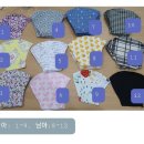 [마감][마스크 주문제작][ 입체마스크] 블랙_성인용 대형, 중형,소형 :필터교체형/일체형 이미지