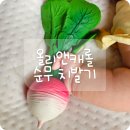 아기 백일 선물 추천, 올리앤캐롤 순무 치발기 사용 후기