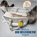 [고양이이동가방추천] 퍼핑 에브리 이동가방 디테일 소개 - 짱짱한 수납력에 캐리어포켓까지