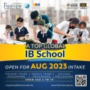 A Top Global IB School - Open for AUG 2023 Intake 이미지