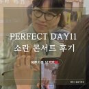 [소란콘서트] perfect day 11 소란콘서트 관람 후기! (퍼펙트데이11, 백암아트홀, 코엑스)