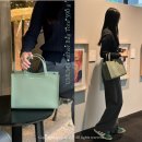 여자 아이패드 가방 추천 유엠뉴욕 깃털백 토트 moss green 후기
