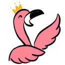 플라밍고 이미지