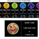 하트 코인 이미지