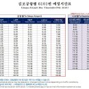 씨유중랑망우점 | 김포공항 리무진 버스 6101번 / 인천공항 리무진 버스 6100번 정류장 시간표