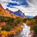 Virgin River, Zion National Park, Utah 이미지