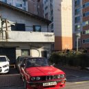 BMW E30 M-teck 1 / 1986년 /10,5000km/ 오토 / 버건디레드 / 무사고 / 판매완료 이미지