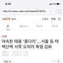 야속한 태풍 '종다리'…서울 등 태백산맥 서쪽 오히려 폭염 강화 이미지