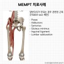 양반다리가 안 돼요(FABER test 제한) 이미지