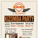 ★ DJ GILGEORY KIZOMBA party with european style non-stop music 예매 OPEN ★ 이미지