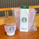 푸드엔 | 스타벅스 실리콘 푸드백 : 핑크 실물 후기 가격 (+스위트 밀크 커피)