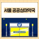 비온뒤 숲속약국 | 서울시 공공심야약국 어디있을까?