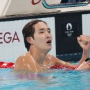 파리 올림픽, 400m 자유형 김우민 동메달 이미지