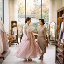 더젊은인견 | 가을 예식 레이스 저고리로 트렌디함 더한 하객한복 투어 루틴