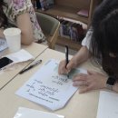 마음토닥 수채화 캘리그라피 | 동구여중 캘리그라피 클래스 7주차: 캘리그라피엽서 만들기