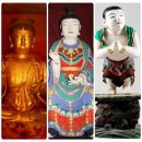 평창 상원사 문수전 목조제석천왕상 이미지