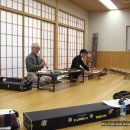 일본 전통악기 야나이 선생의< 샤미센 > 마지막 강의 종합 연습실에서 이미지
