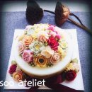수아플라워떡케익 이미지