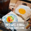 웰빙스낵 | 동탄2 맛집 맥도날드 신메뉴 게살크림 크로켓 스낵랩 맥모닝 에그 맥머핀 솔직후기