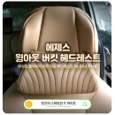 에제스 윙아웃 버킷 헤드레스트 목쿠션 KA 카니발 장착 후기