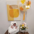 엘지은평센터 | 은평·삼송·지축 소규모 백일잔치 후기(모담 라피아노 삼송, 레터링 풍선 + 빚은 백일떡)