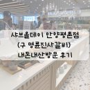 샤브올데이 안양평촌점 아기동반 내돈내산 가족외식 후기