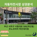 장림현대종합상가 | 부산 사하구 르노코리아 하단대리점 전시장 위치, 상권분석, 브랜드 변화, 그랑콜레오스 시승, 세닉 출시