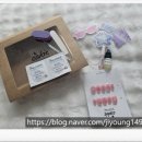 세심함 가득한 케이키네일 핑크 네일팁