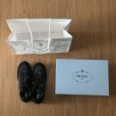 11545-02-37-26 | 프라다 컬랩스 리나일론 스웨이드 스니커즈 블랙 구매후기