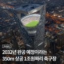2034년 사우디 월드컵 1조원짜리 경기장 이미지