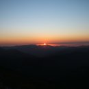 지리산노을 이미지