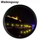 WalkingWay-스타 라인 스타 필터 렌즈 사진 4 6 8 라인 가변 카메라 필터, 40.5 49 52 55 58 62 67 72 이미지