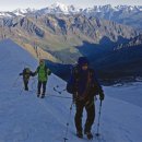 알프스의 4000m 명봉 그랑 파라디소 이미지