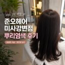 미사8단지정육점 | 미사미용실 준오헤어 미사강변점 뿌리염색 후기
