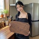 우드버닝 북디자인 | 리튠우드 팔각 나무도마 프리미엄 통원목도마 추천 및 친환경도마 실사용 후기 신혼 주방의 품격!