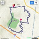 장성 축령산 및 삼인산 임도 라이딩 이미지