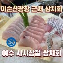 용이동 소로 2-666 | 여수 횟집 사시사철삼치회 이순신광장 근처 맛집 가성비 추천