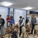 민요와 장구 이미지