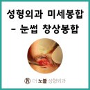 천안 눈썹봉합 후기 (성형외과 창상봉합, 실밥제거)