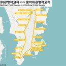 온산교차로 ~ 변전소 삼거리 | 2024 울산시내버스 대개편