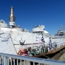 해상공원 분수대 위 이미지