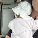 두리밴딩 | 아기 여름옷 리뗀클로르 라이트 거즈햇/반팔 바디슈트/무압박 양말 내돈내산 2개월 아기 착용 후기