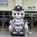 잠실야구장 블루석 109구역 시야 후기 | 쿵야 굿즈샵 먹거리 추천