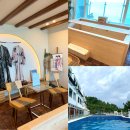 시에스타펜션 | 여수 가족펜션 추천, 시에스타 107호 대형 히노끼탕 솔직 후기